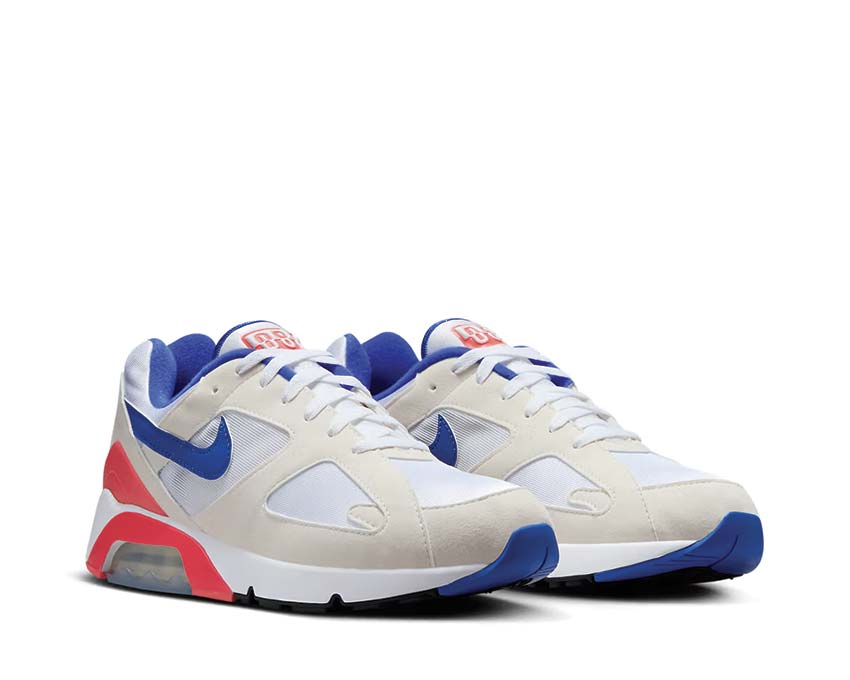 Nike Air 180 White / Ultramarine - Solar Red - Black FJ9259-100