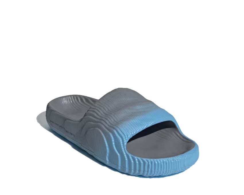 Adidas Adilette 22 Grey Three / Semi Blue Burst Mel IF3672