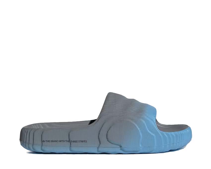adidas track adilette grey three semi blue burst mel if3672
