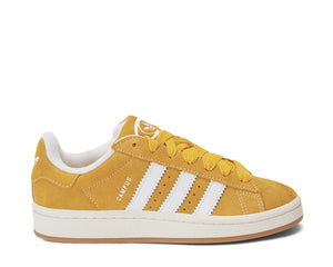 Adidas Campus 00s Yellow White — men's sneaker yellow suede flat rubber sole