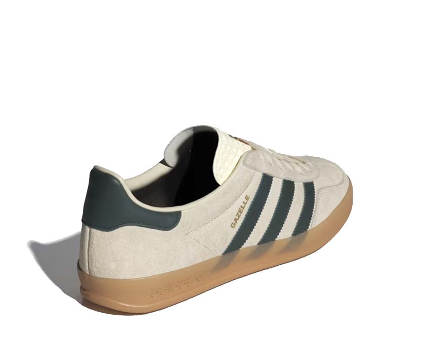 Adidas Gazelle Indoor Cream White / Collegiate Green - Gum IH7502