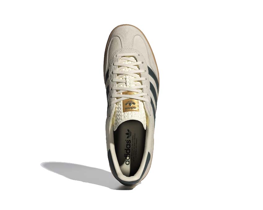 Adidas Gazelle Indoor Cream White / Collegiate Green - Gum IH7502