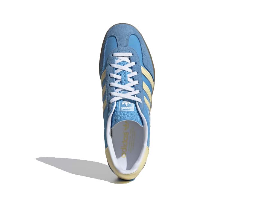 adidas the gazelle indoor w semi blue burst almost yellow 4 cloud white ie2960