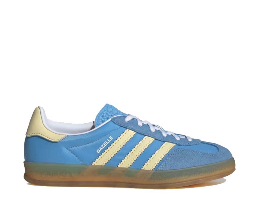 adidas the gazelle indoor w semi blue burst almost yellow cloud white ie2960
