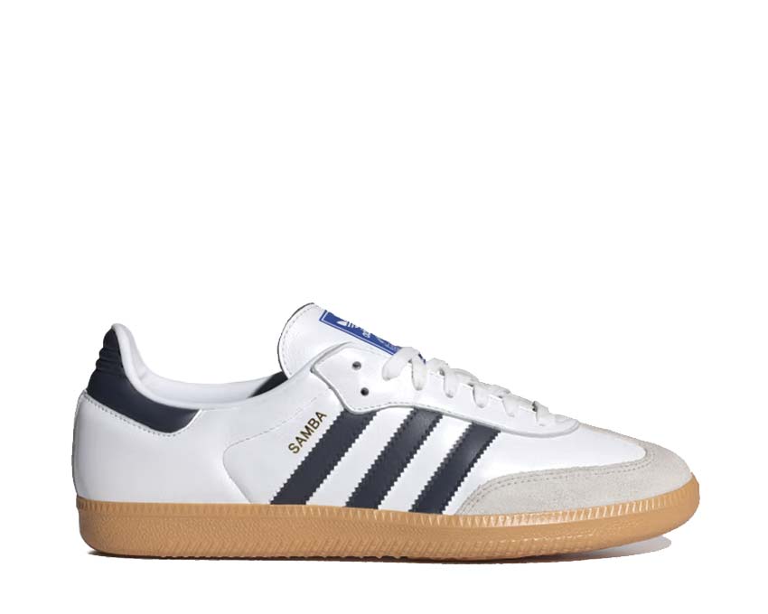 Adidas Samba OG Cloud White / Night Indigo - Gum IF3814