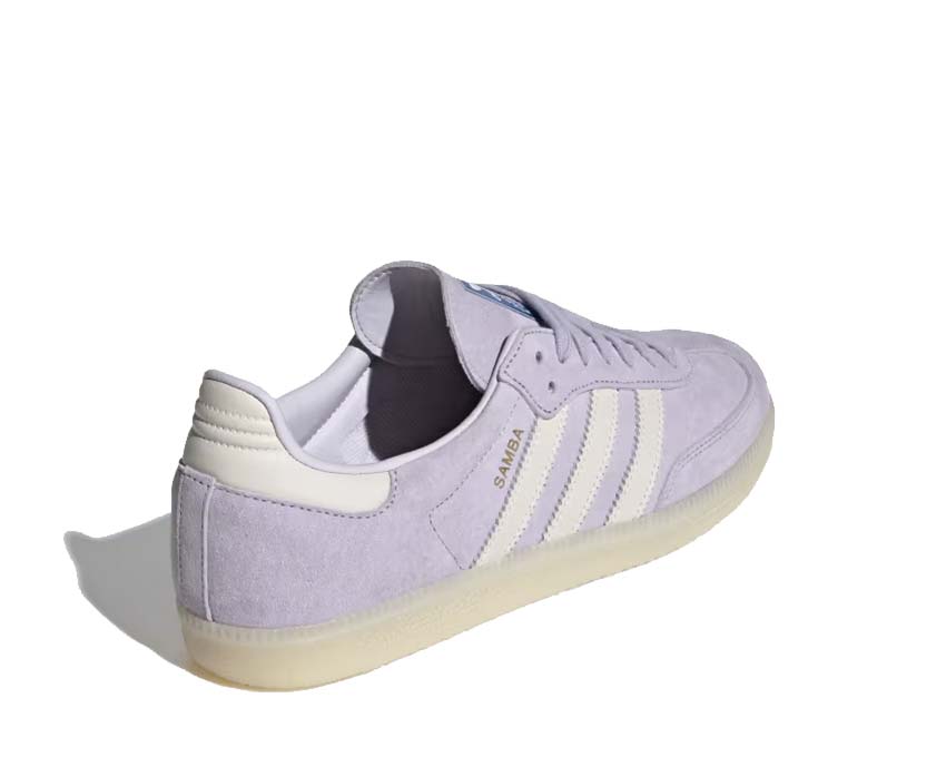 Adidas samba purple suede online