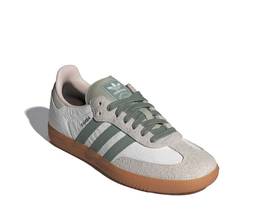 adidas rebel samba og w cloud white silver green 2 putty mauve id0492