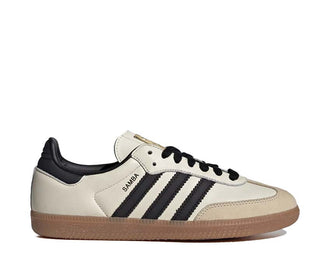 Adidas Samba OG W White Cream Sand Strata — sneaker femme cuir tons neutres