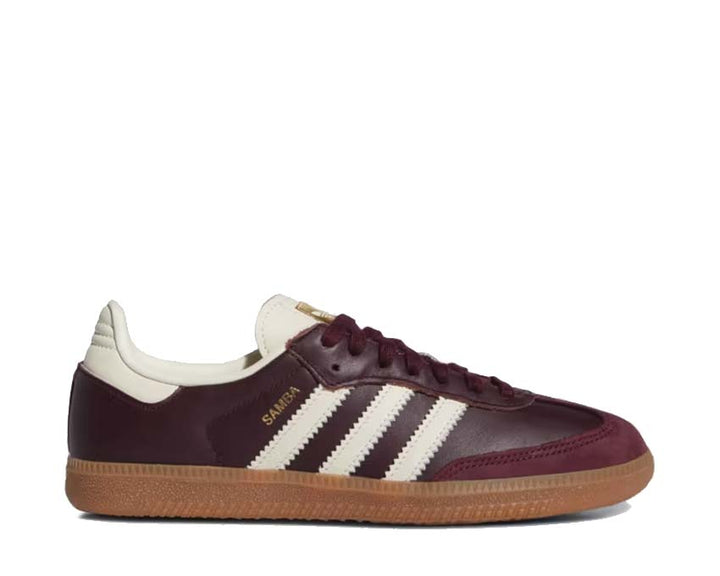 Adidas Samba OG W Maroon / Cream White - Gold Metallic ID0477