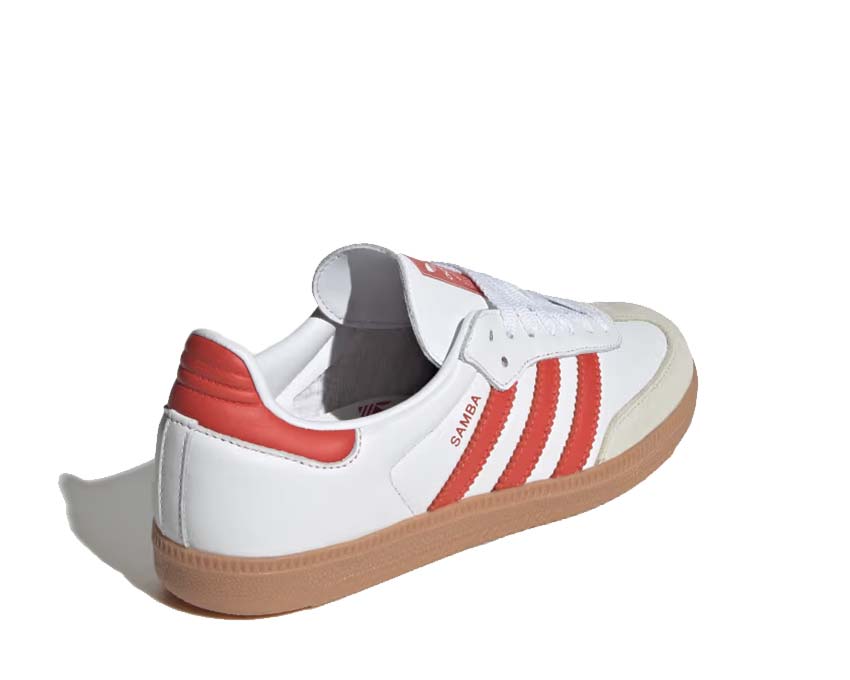 adidas samba og white 2 solar red if6513