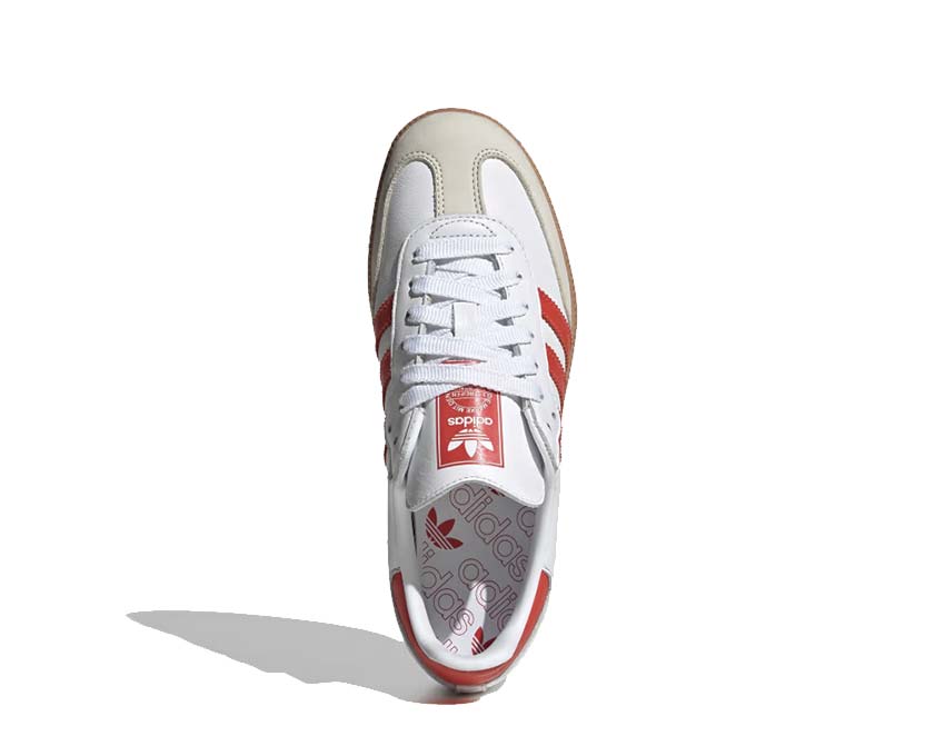 adidas samba og white 4 solar red if6513