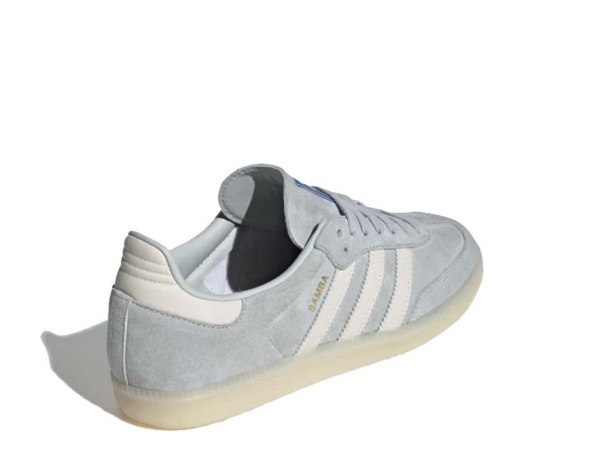 Adidas Samba OG Wonder Silver / Chalk White - Off White IG6177