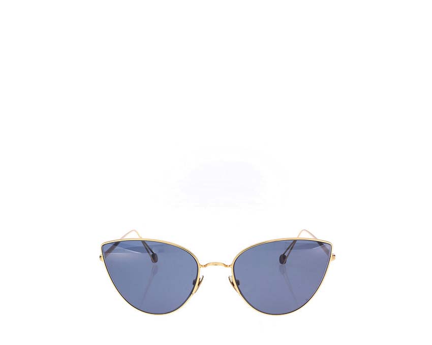 crystal-embellished tinted sunglasses Peony Gold