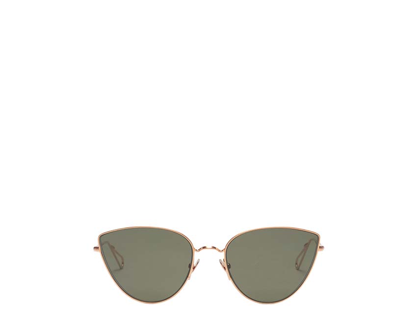gucci black rectangle sunglasses Rose Gold