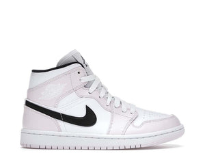 Jordan Air Jordan 1 Mid Light Violet Black White — Sneaker Herren Violett Hell Schwarz Weiß