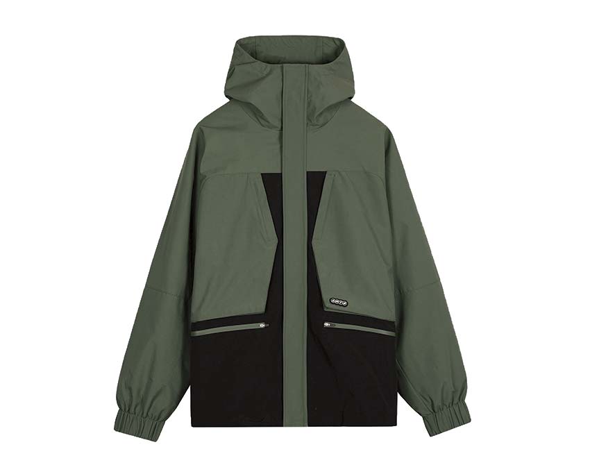 Arte Jake Contrast Jacket Black / Green AW23-137J