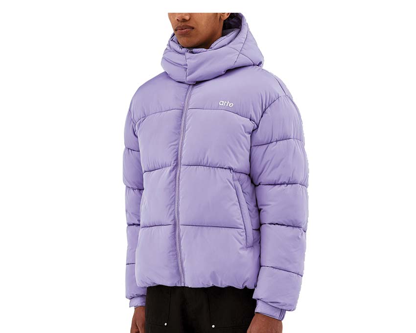 Arte hooded jacket diesel jacket celie Purple AW23-109J