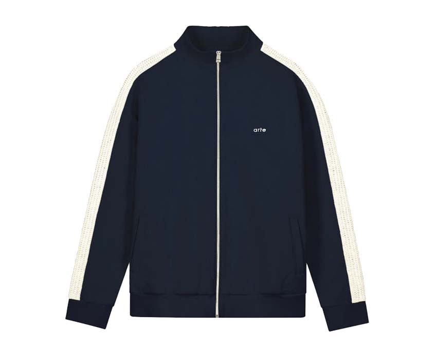 Dolce & Gabbana reversible polka dot puffer jacket Navy SS23-062J