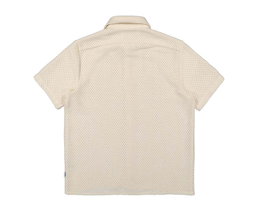 Arte long-sleeved buttoned-up adidas shirt Cream SS23-141S