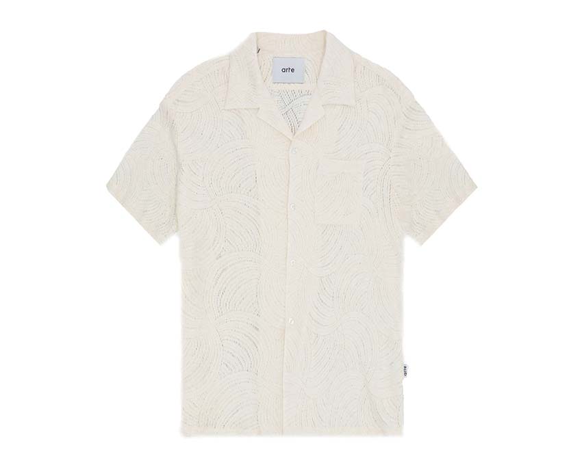 Arte nanushka tie dye print shirt item Cream SS24-116S