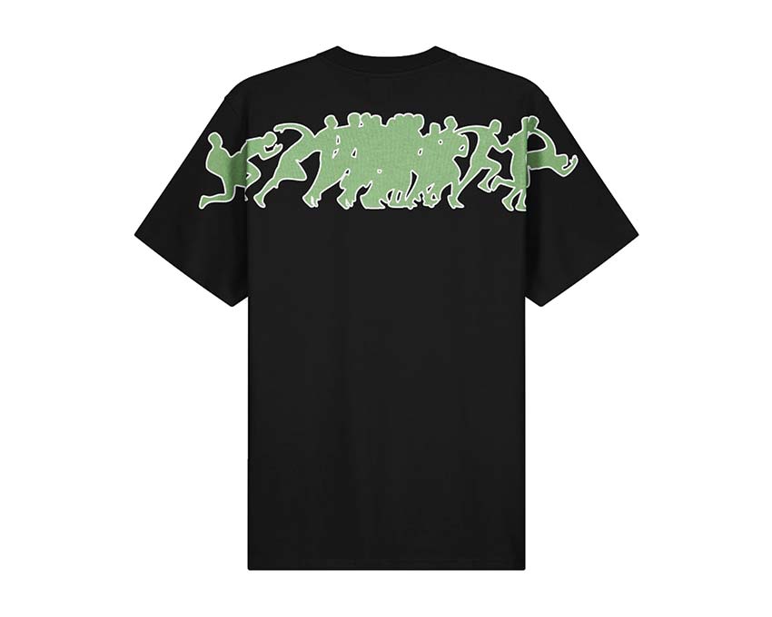 Arte Teo Back Multi Runner T-Shirt Black SS24-024T