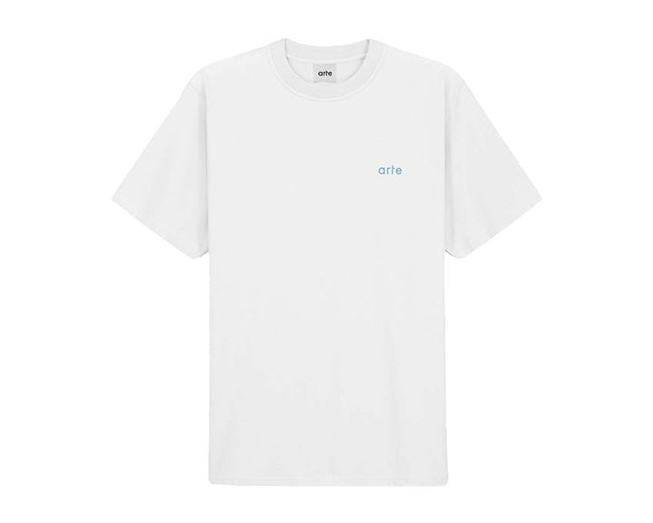 Arte Teo Back Multi Runner T-Shirt White SS24-024T