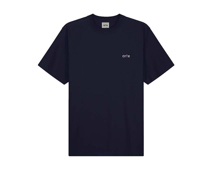 Arte Teo Back Team T-Shirt Tie Navy SS24-026T