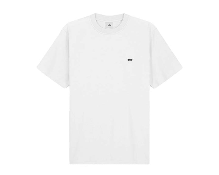 Arte Embroidered Tommy Hilfiger flag to lower hem White AW23-013T