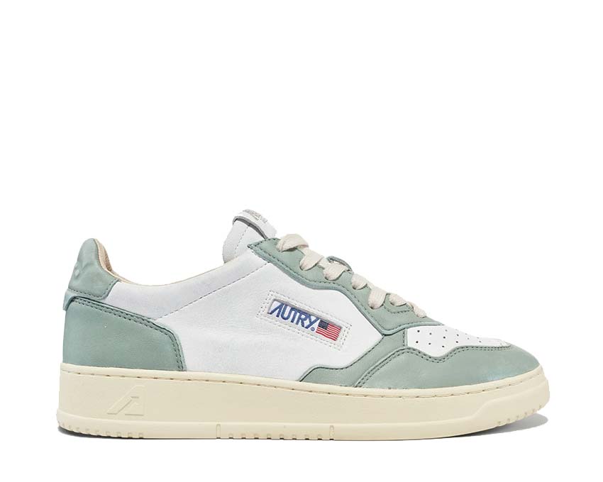 Sneakers 1-000360-6000 M Gelb Goat / Wash White - Military AULWGH05
