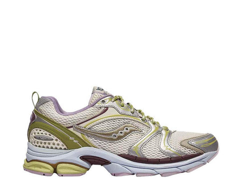 Saucony x Evelynn World Progrid Triumph 4 "Silver/Matcha" - sneakers unisexe