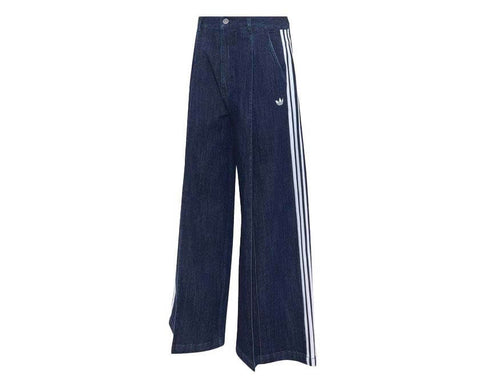 Adidas Denim Wide Leg Pants