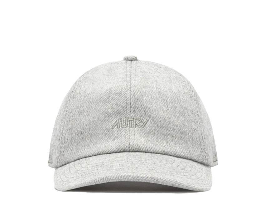 Autry Wool Baseball Logo Cap "Gris Melange"