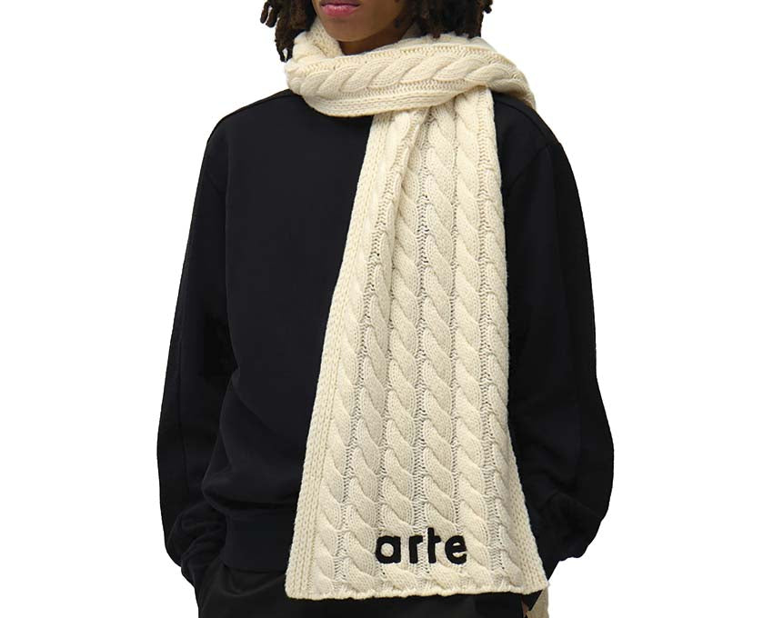 Arte Textured Logo Scarf