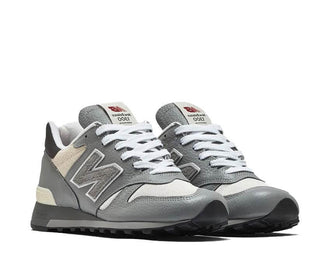 New Balance 1300 Slate Grey vue latérale — tige suède gris ardoise Made in USA