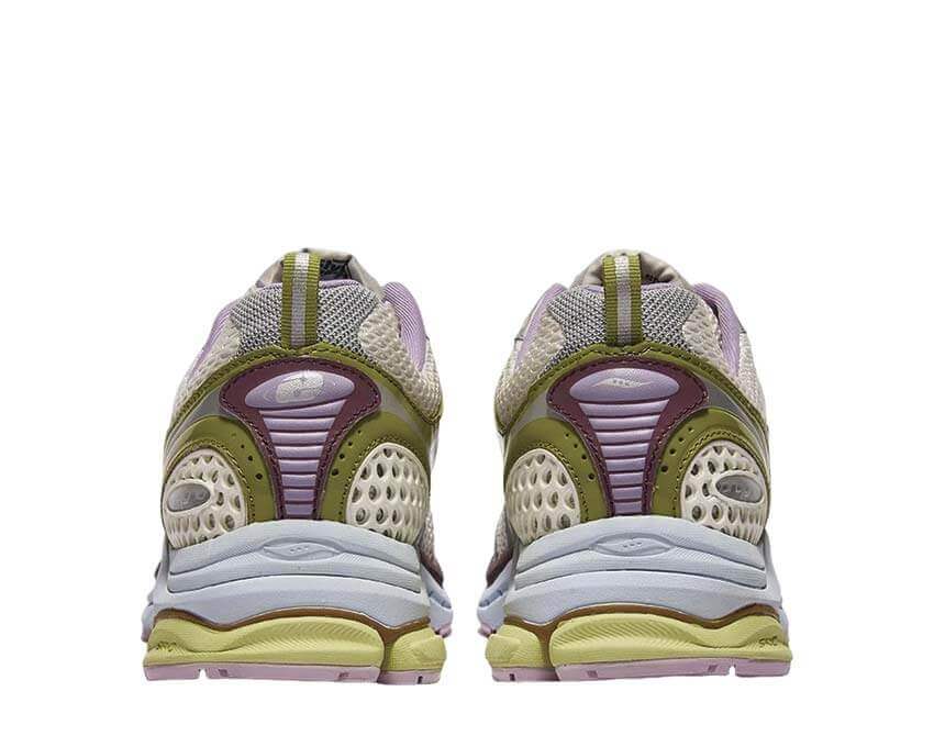 Saucony x Evelynn World Progrid Triumph 4 "Silver/Matcha" - sneakers unisexe - vue 3