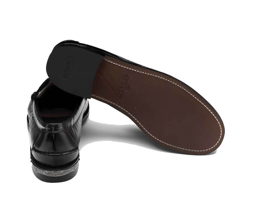 Sebago Dan El Paso "Black" - mocassins homme - vue 3
