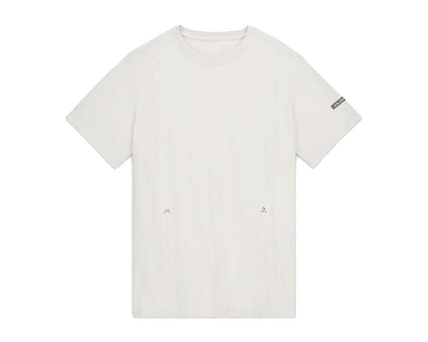 Keep it simple and stylish for your kids in the Converse® Kids Mesh Media Elongated Tee White 10025731-A02