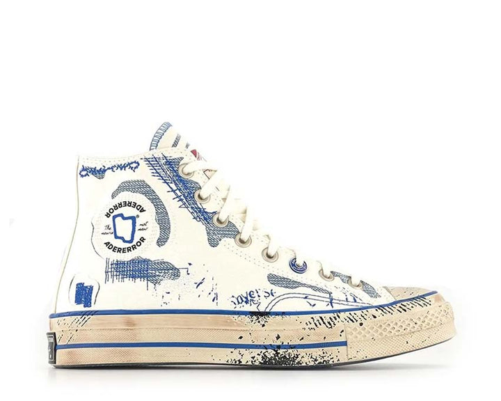 Converse Converse Run Star Hike Weiße Unisex-Sneaker White Blue