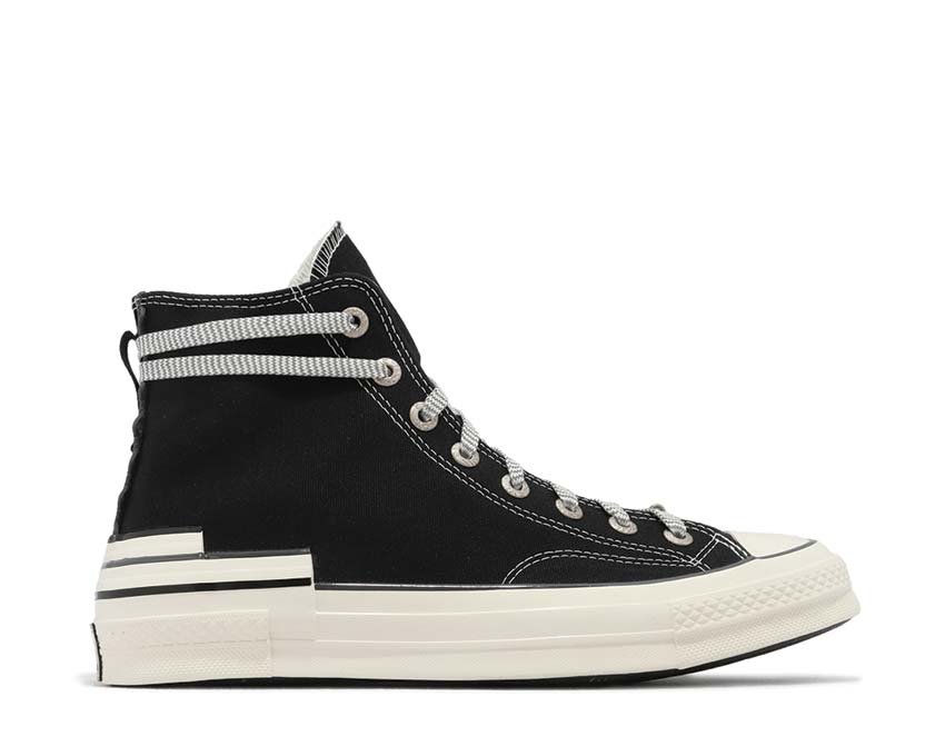 Converse Chuck 70 Hacked Heel Hi Black A07982C