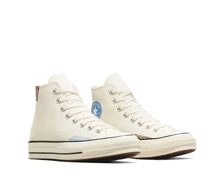 Converse Chuck 70 Hi Egret / Light Blue A04500C