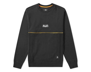 Converse x Vince Staples Crew Sweat Black — sweatshirt unisexe coton noir collaboration rap