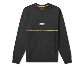 Converse x Vince Staples Crew Sweat Black — sweatshirt unisexe coton noir collaboration rap
