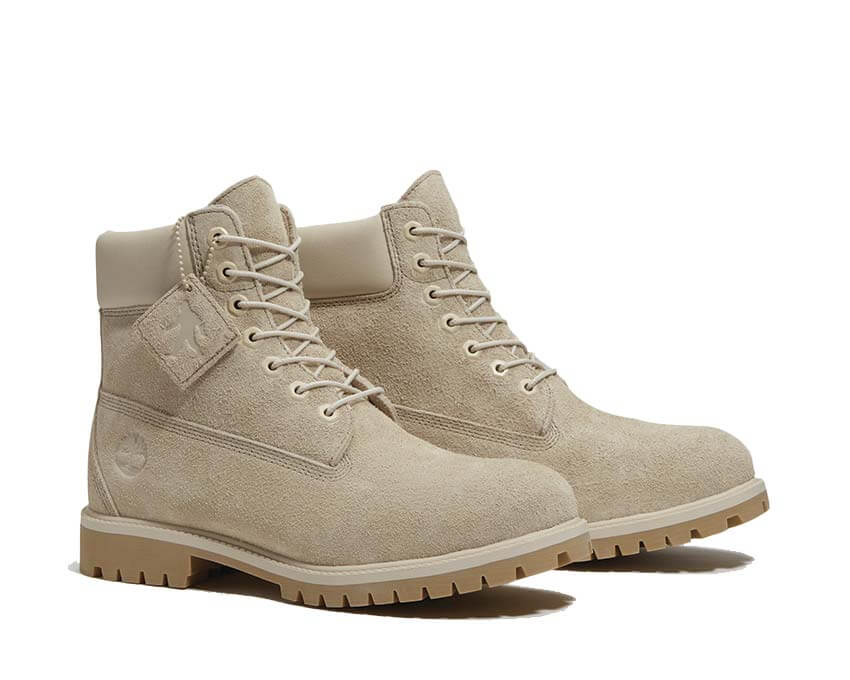 Timberland Tblx 6 In Lace Waterproof Boot "Light Beige Suede"
