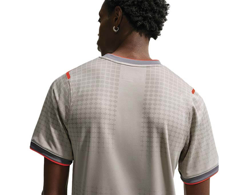 Nike England x Palace Short-Sleeve Soccer Top "Pewter Grey"