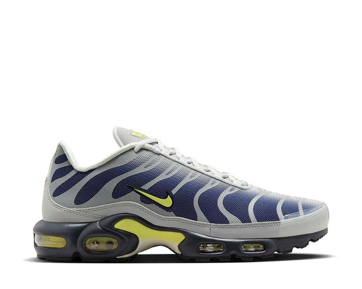 Nike Air Max Plus Metallic Silver / Opti Yellow - Obsidian FZ4622-001