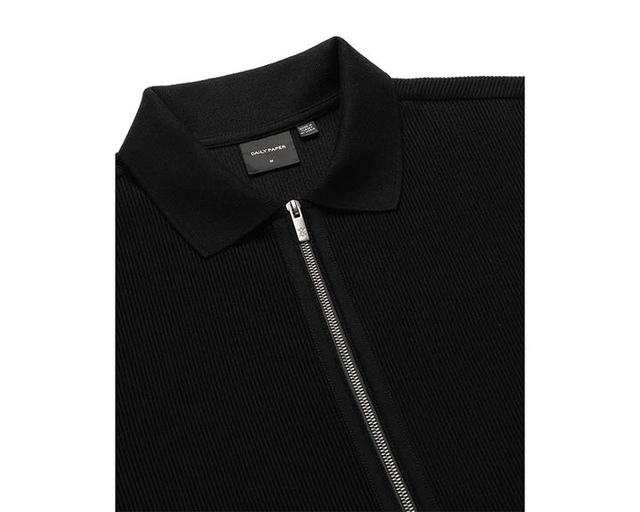 Daily Paper logo-patch side-stripe sweatshirt Black 2311018
