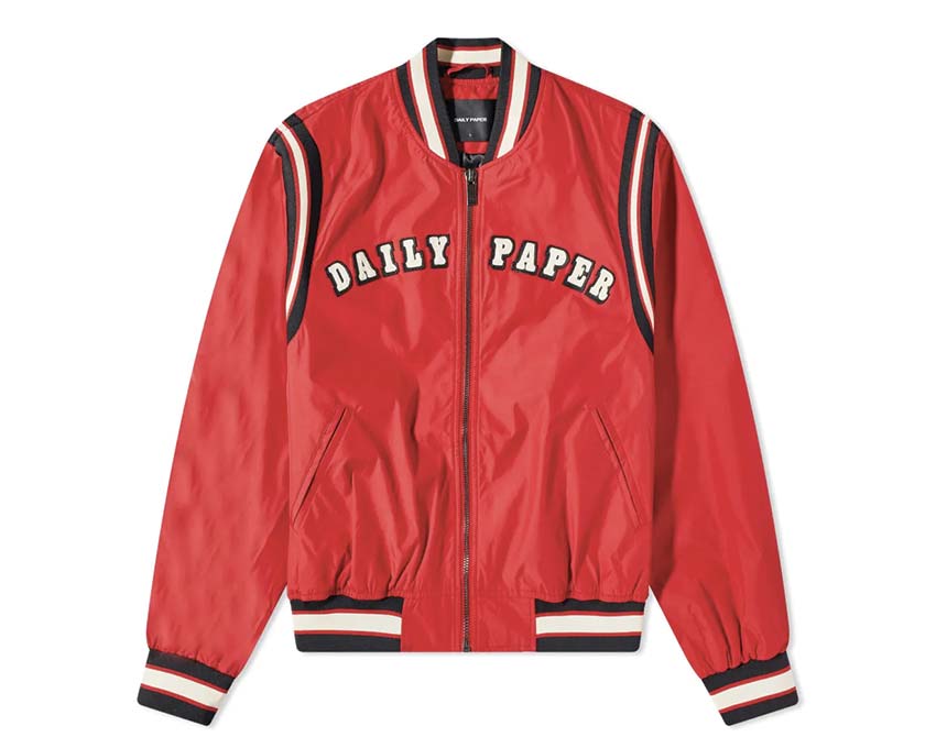 Daily Paper Peregia Jacket Moschino logo-print puff-sleeve sweatshirt 2311004