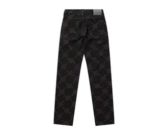 Daily Paper Phillimon Pants Black vue latérale — détail poches cargo