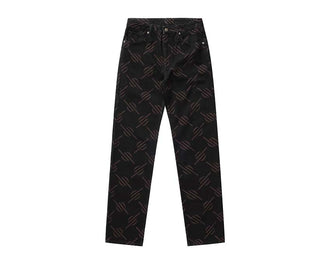 Daily Paper Phillimon Pants Black — pantalon unisexe coupe ample streetwear