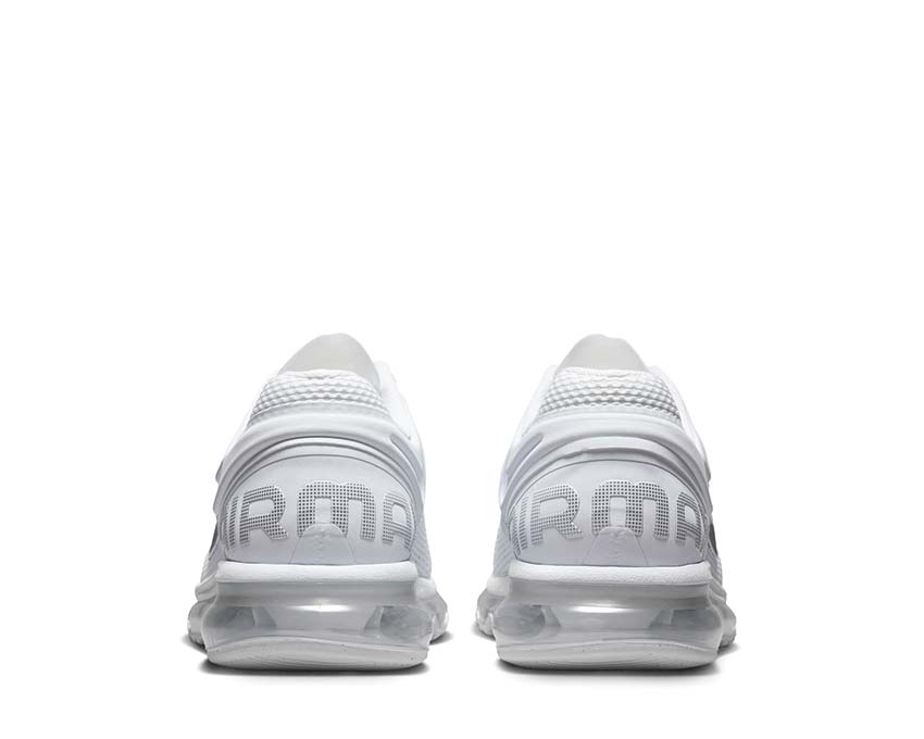 Nike Air Max 2013 White Metallic Silver Black | NOIRFONCE
